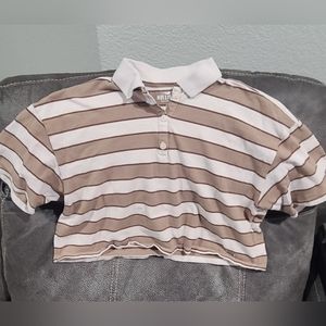 Hollister Crop Top Shirt - size XS